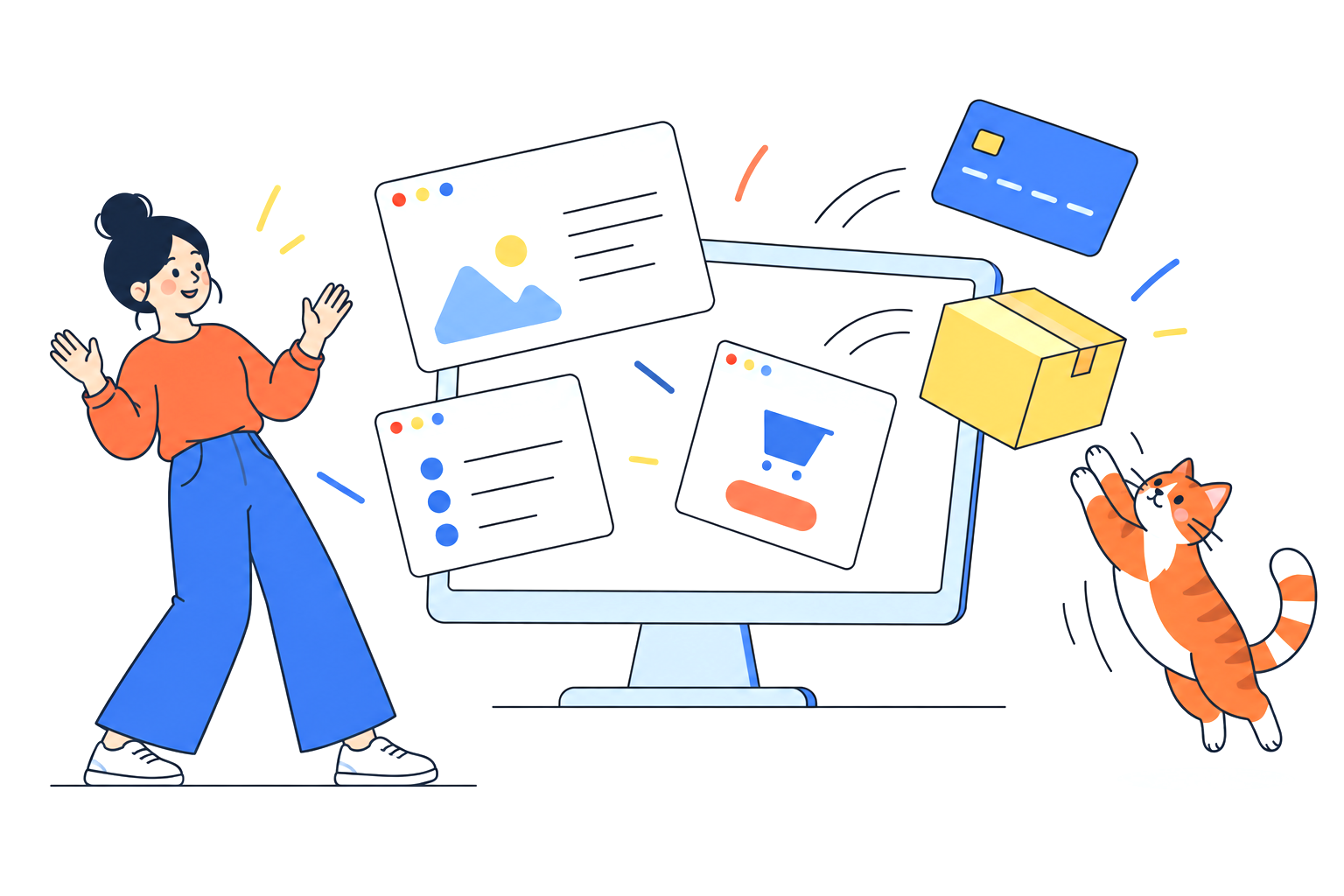 Команда CatCode за роботою над вебпроєктом