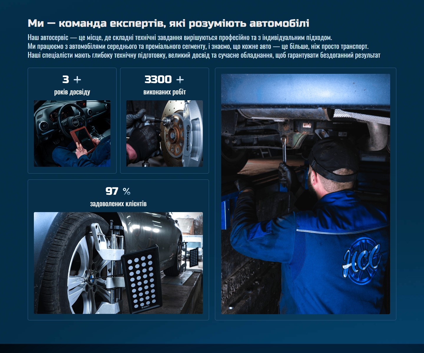 Команда HCC і лічильники