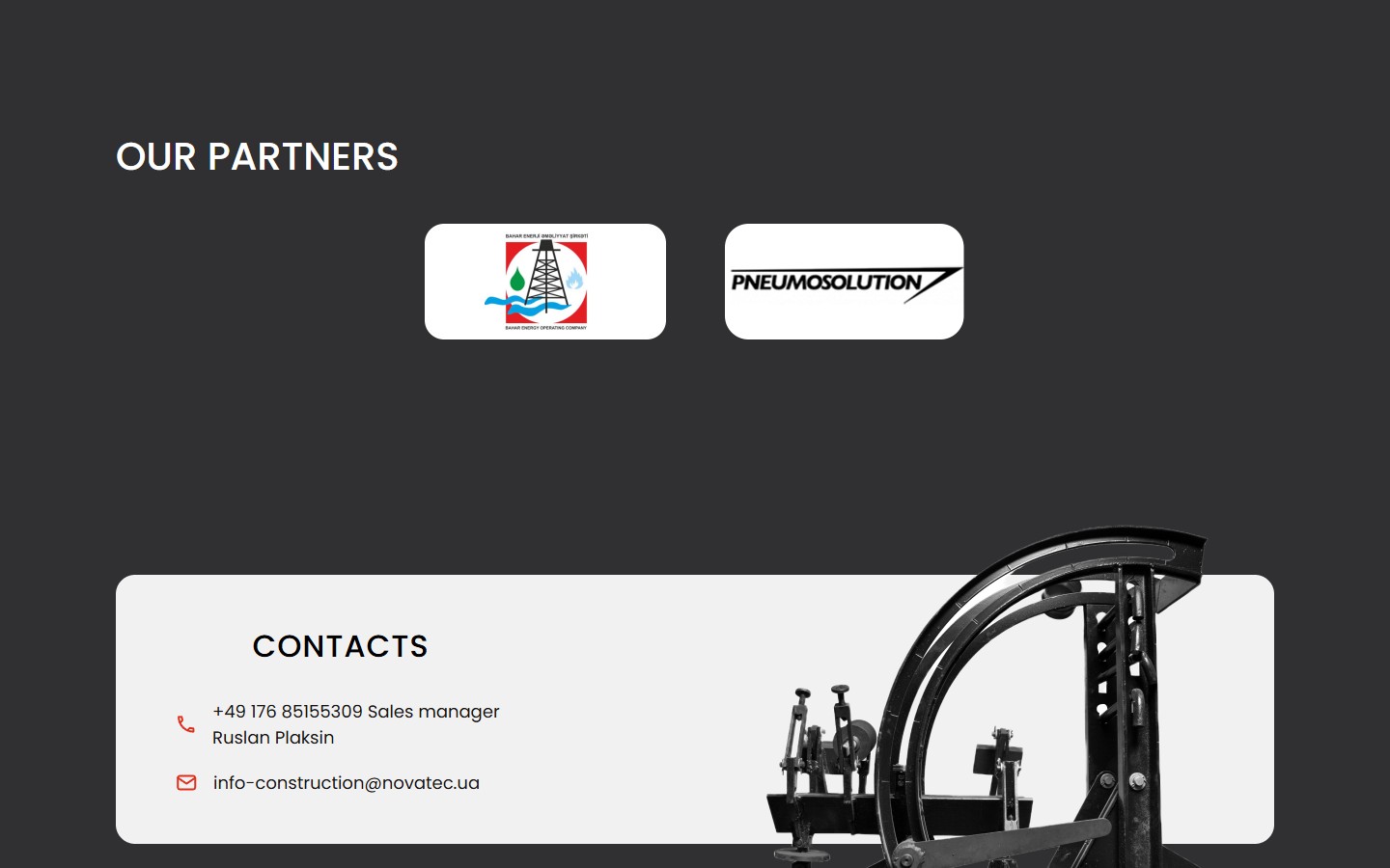 Партнери Trenchless — Bahar Energy Operating Company і Pneumosolution