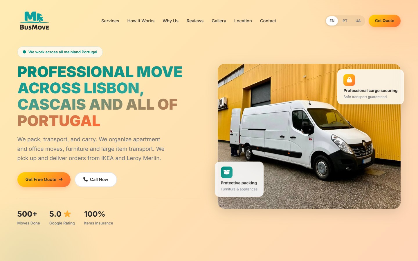 BusMove — переїзди по всій Португалії