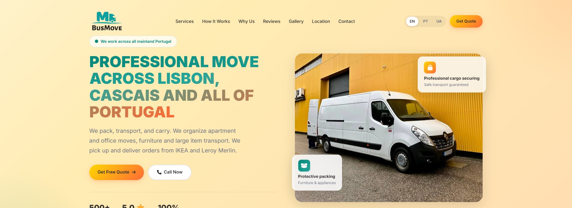 BusMove — переїзди по всій Португалії
