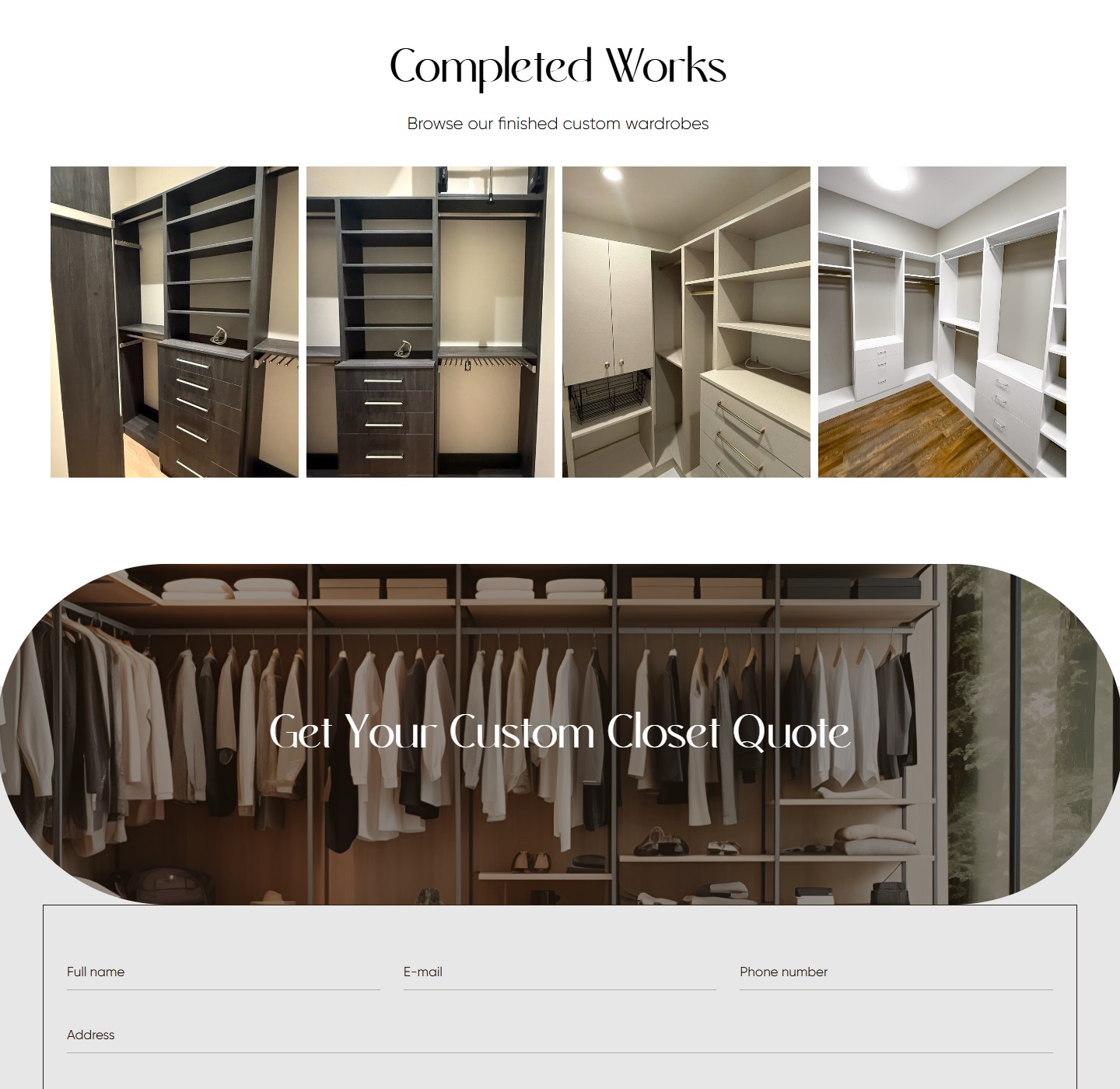Completed Works — підбірка фінальних робіт