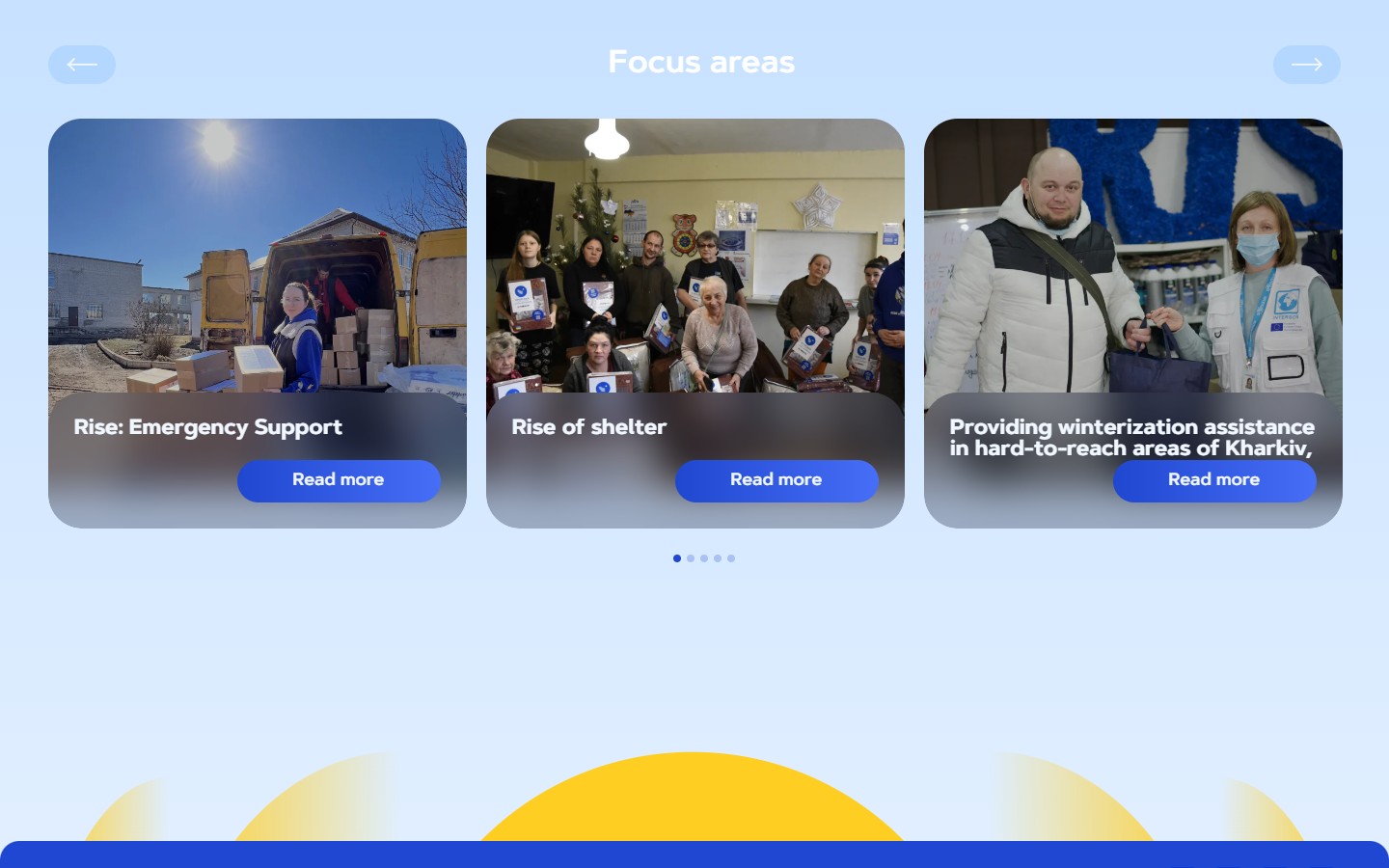 Sub-projects на hub-сторінці — Swiper-карусель з 13+ проєктами