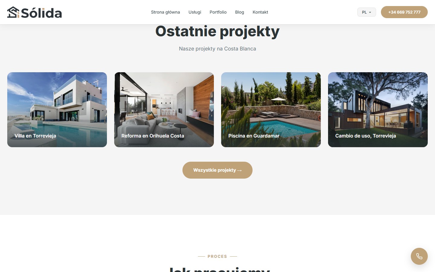 Home portfolio — 4 hero-картки