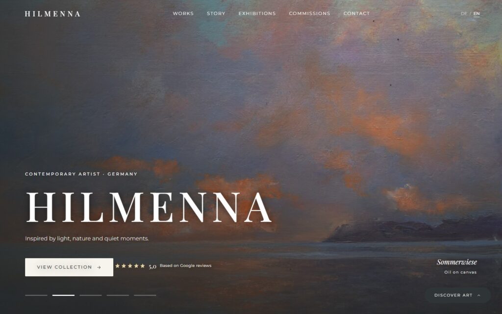HILMENNA — портфоліо художниці Анни Сердюк
