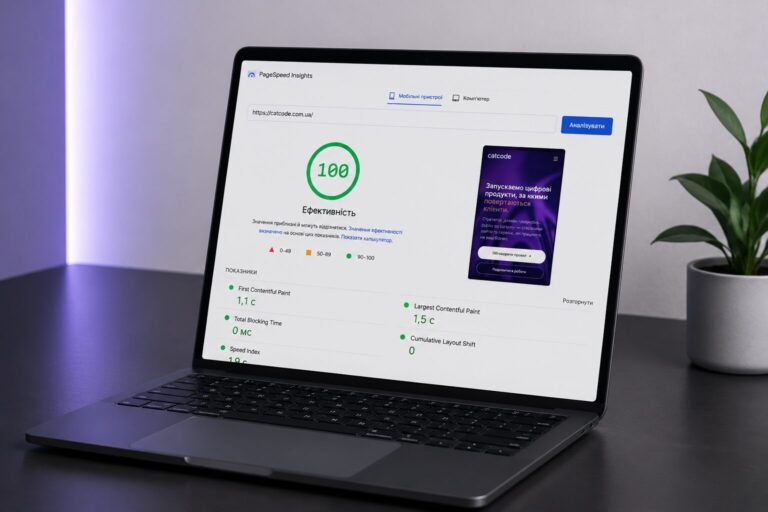 Ми думали, що сайт швидкий. PageSpeed показав 55 — і проблема була не там, де всі шукають