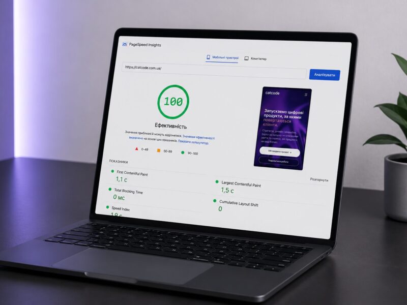 Ми думали, що сайт швидкий. PageSpeed показав 55 — і проблема була не там, де всі шукають