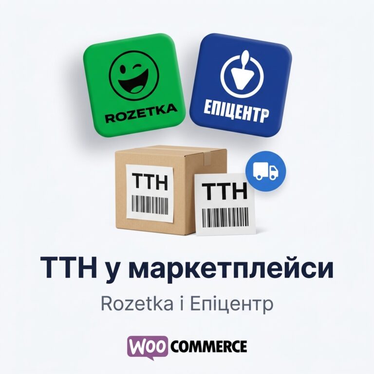 Marketplace Waybills for WooCommerce — Rozetka and Epicentr