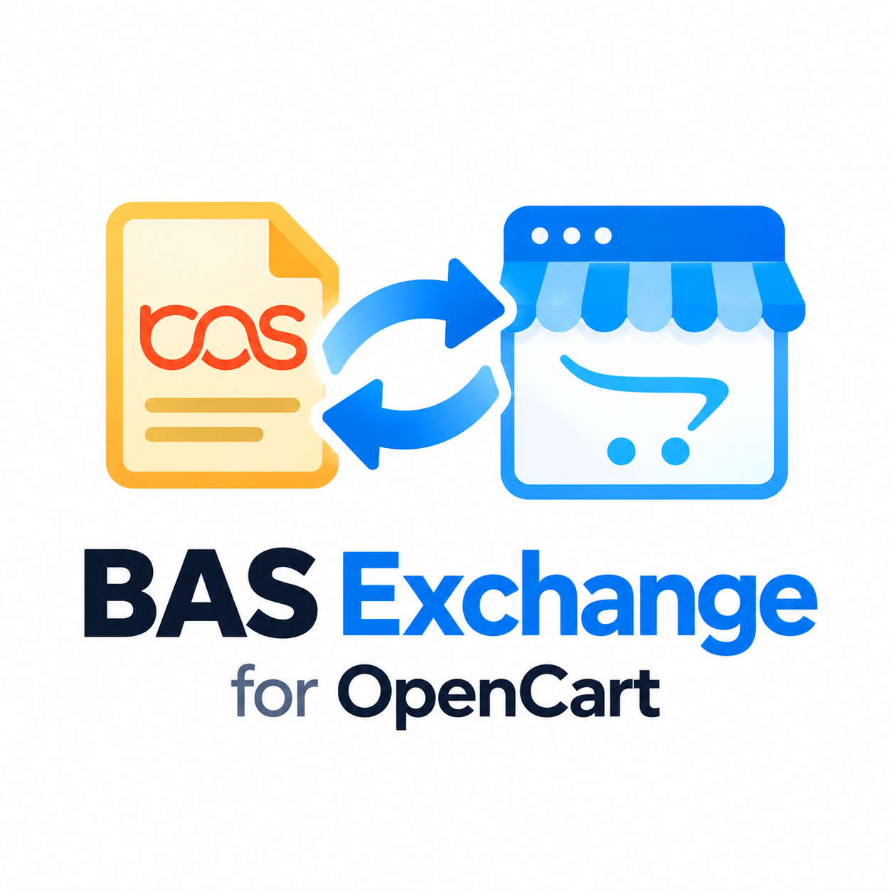 BAS Exchange для OpenCart — обмен товарами, ценами, остатками и заказами с BAS