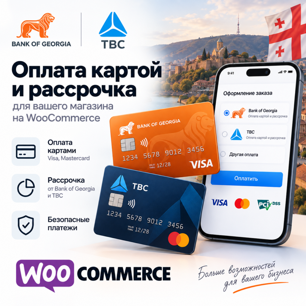 Bank of Georgia & TBC Payments for WooCommerce