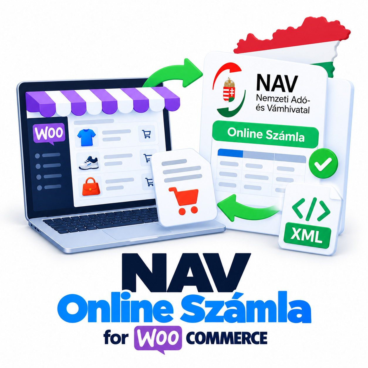 NAV Online Számla для WooCommerce — венгерские счета из заказов напрямую в NAV (API 3.0)