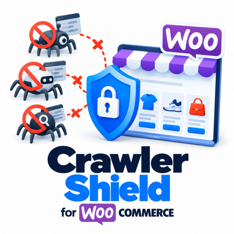 Crawler Shield for WooCommerce — protects the catalogue from AI crawlers, meta-externalagent and filter crawling
