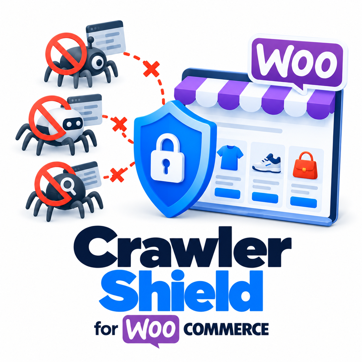 Crawler Shield для WooCommerce — защита каталога от ИИ-краулеров, meta-externalagent и перебора фильтров