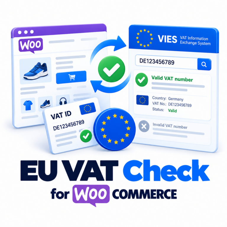 EU VAT Check for WooCommerce — VIES validation of VAT numbers and reverse charge