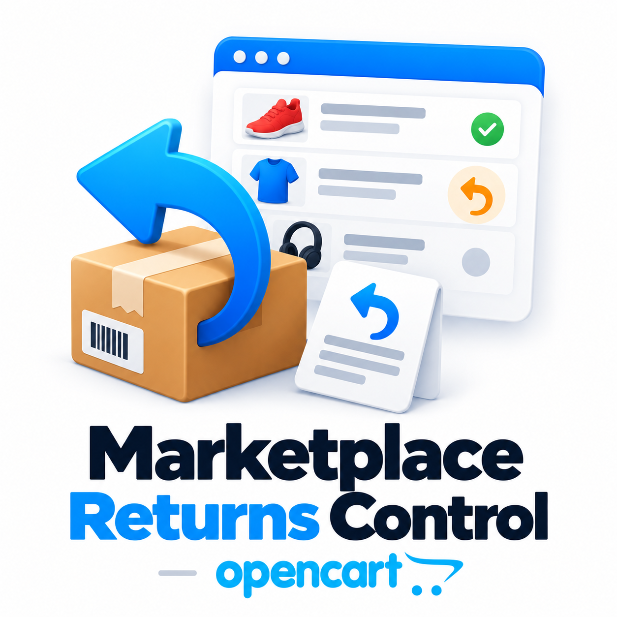 Marketplace Returns Control для OpenCart — контроль возвратов и незабранных посылок