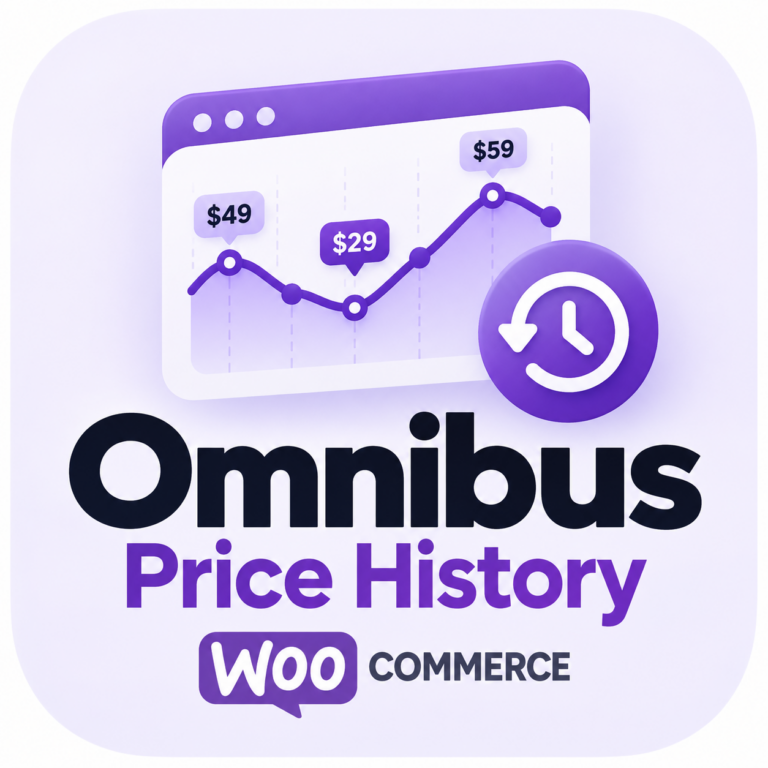 Omnibus Price History for WooCommerce — lowest price in the 30 days before a discount
