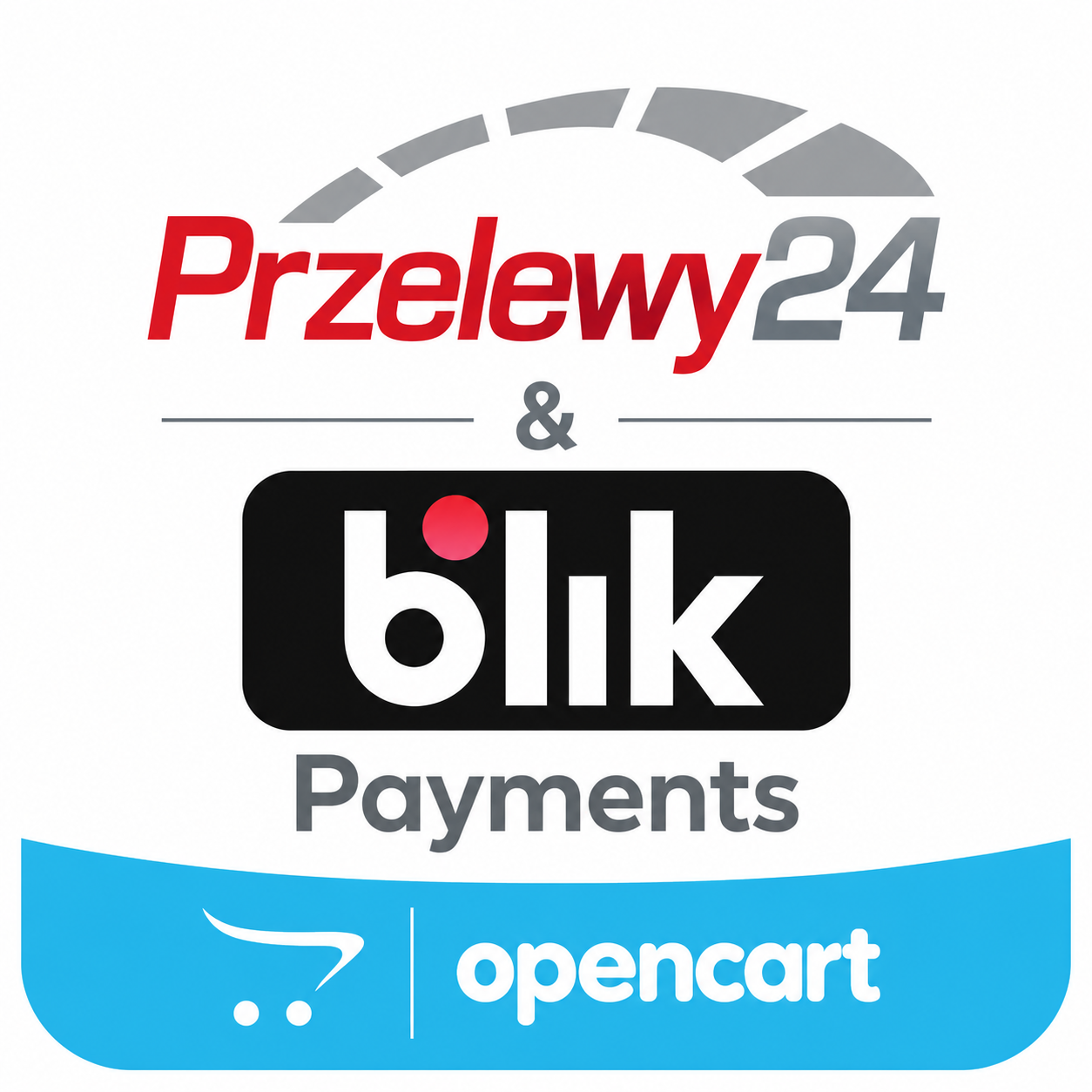 Przelewy24 & BLIK Payments для OpenCart — оплата переводом, картой и BLIK в Польше
