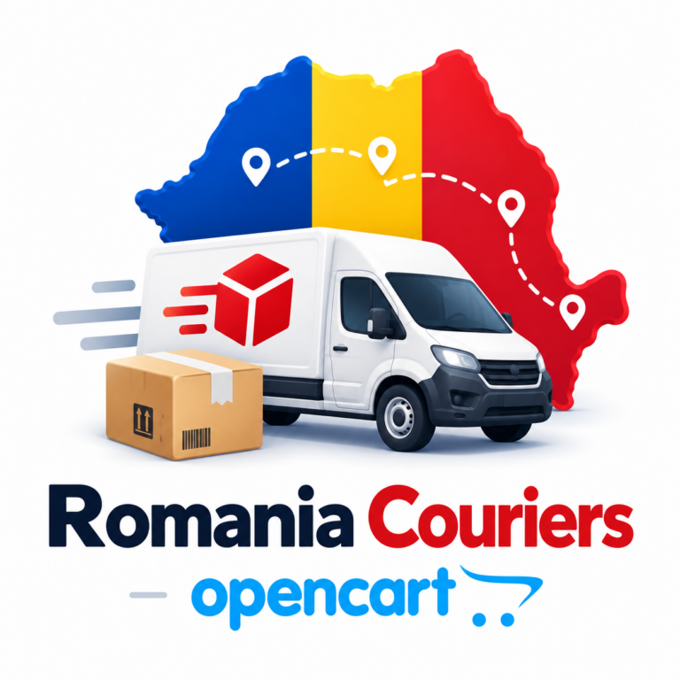 Romania Couriers for OpenCart — FAN Courier, Sameday and Cargus: door delivery and parcel lockers