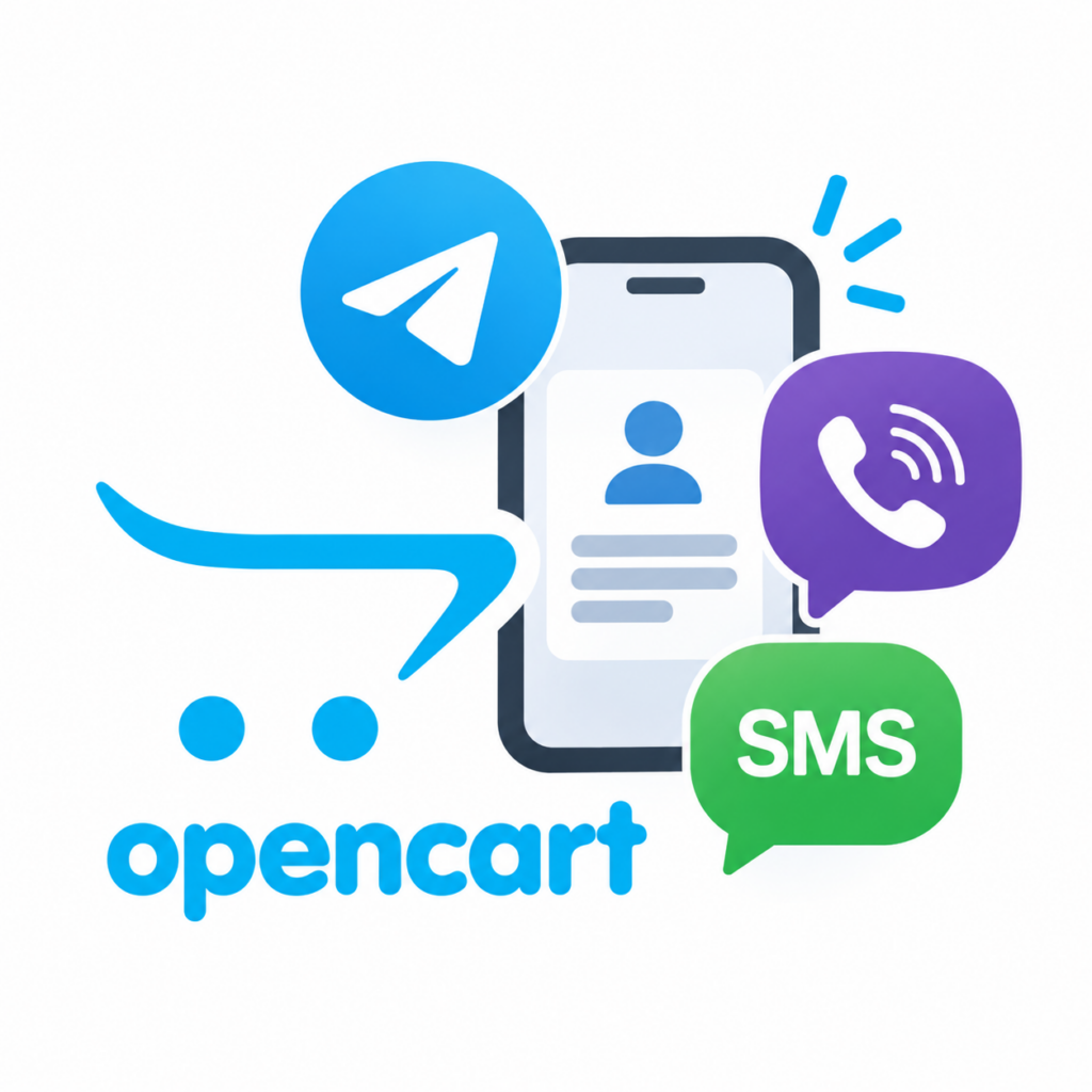 Telegram-сповіщення і Viber/SMS покупцям для OpenCart