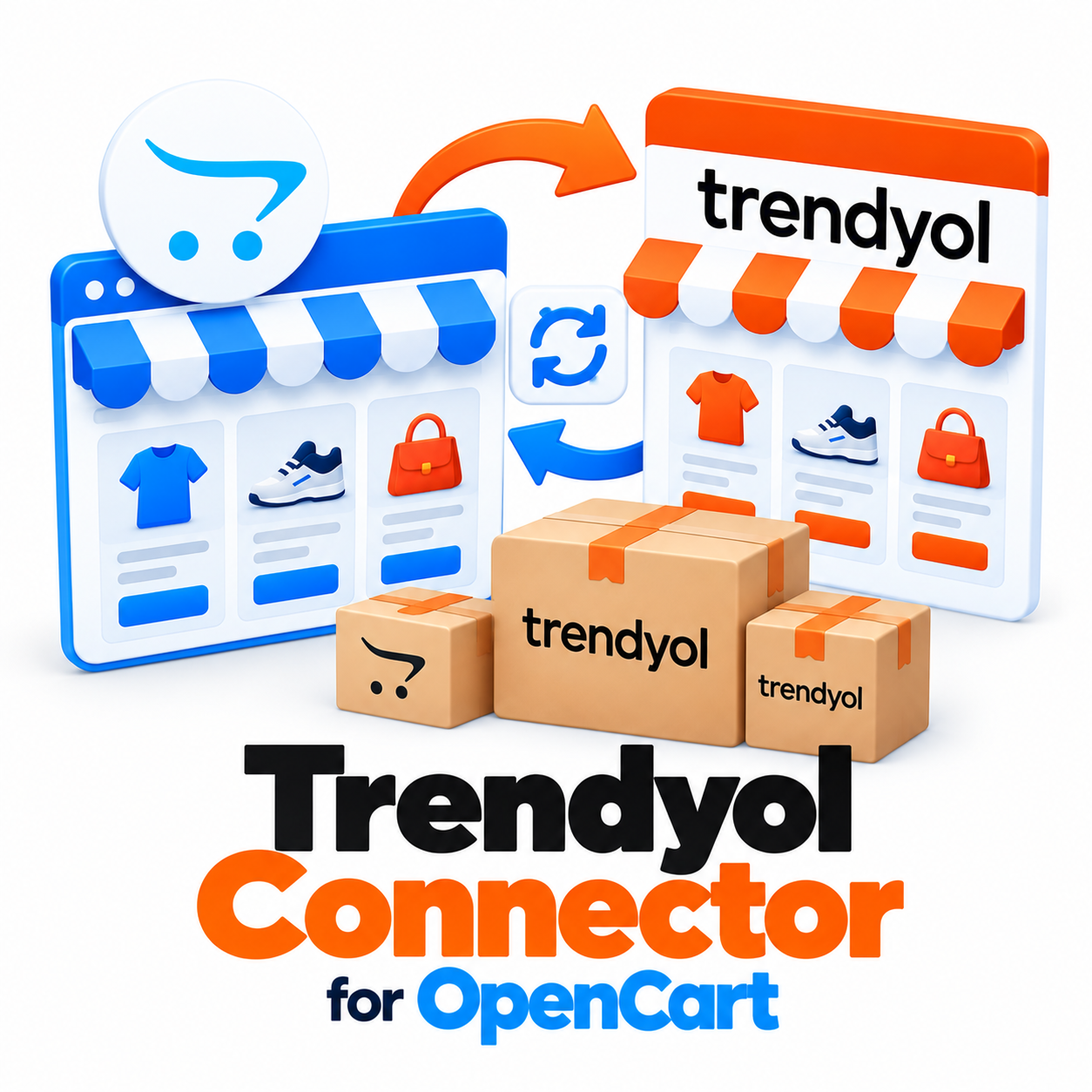 Trendyol Connector для OpenCart 3.x и 4.x — цены, остатки и заказы Trendyol в вашем магазине