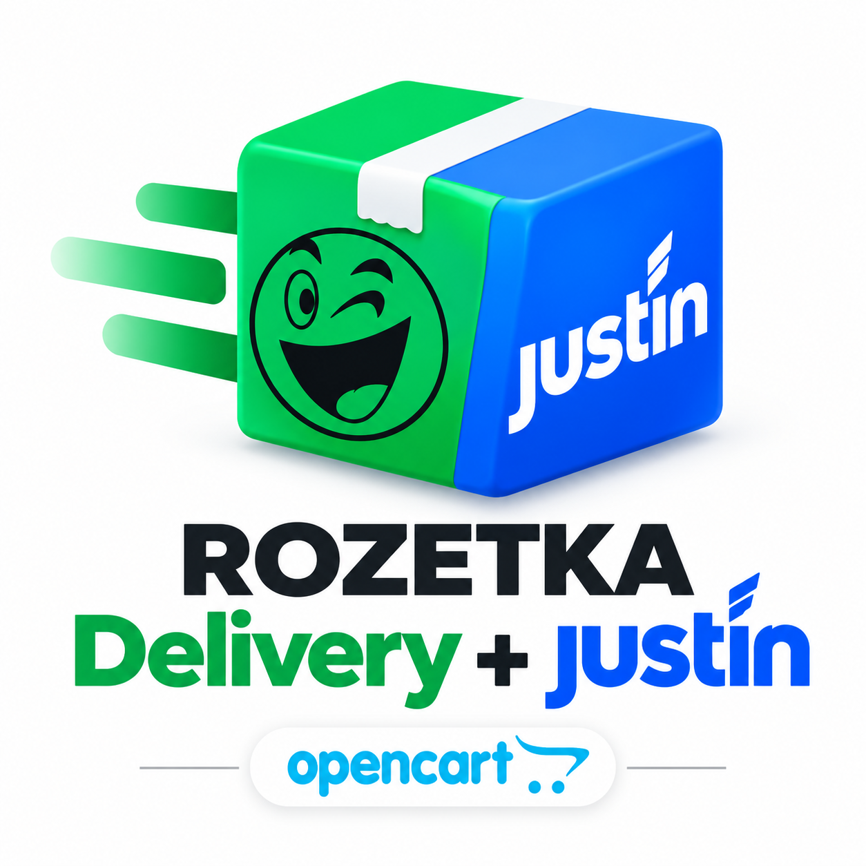 Rozetka Delivery & Justin Shipping — ROZETKA and Justin pick-up points for OpenCart 2.3, 3.x and 4.x