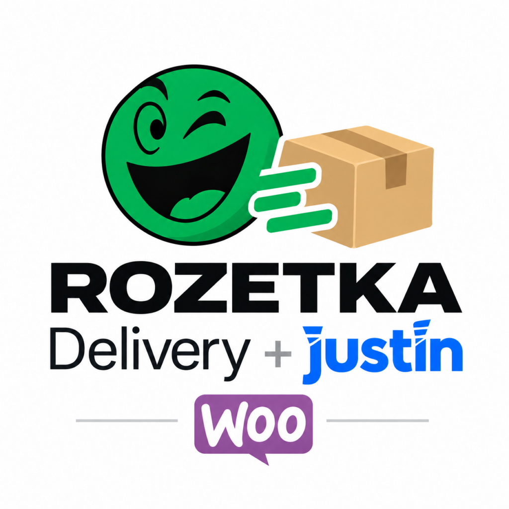 Rozetka Delivery & Justin Shipping for WooCommerce