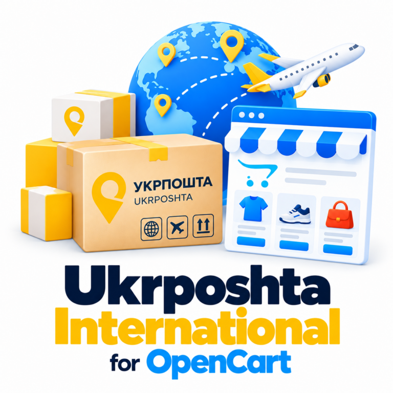 Ukrposhta International for OpenCart — Ukrposhta shipping abroad with the rate in the cart and CN22/CN23 declarations