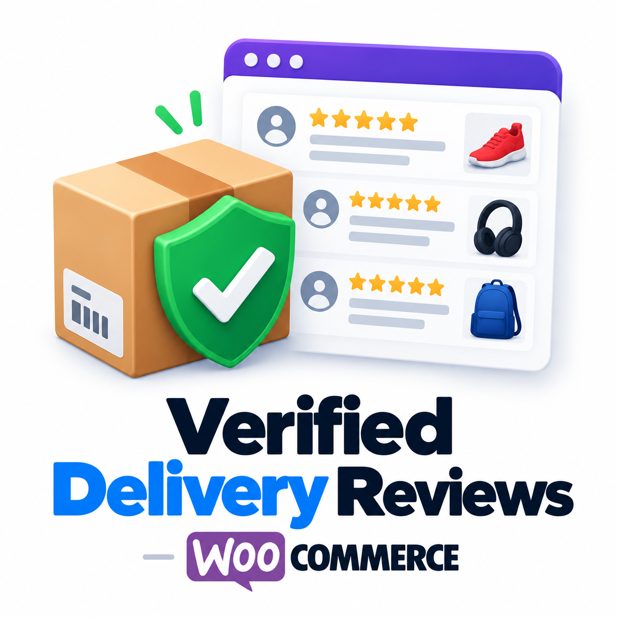 Verified Delivery Reviews для WooCommerce — отзывы только после получения посылки