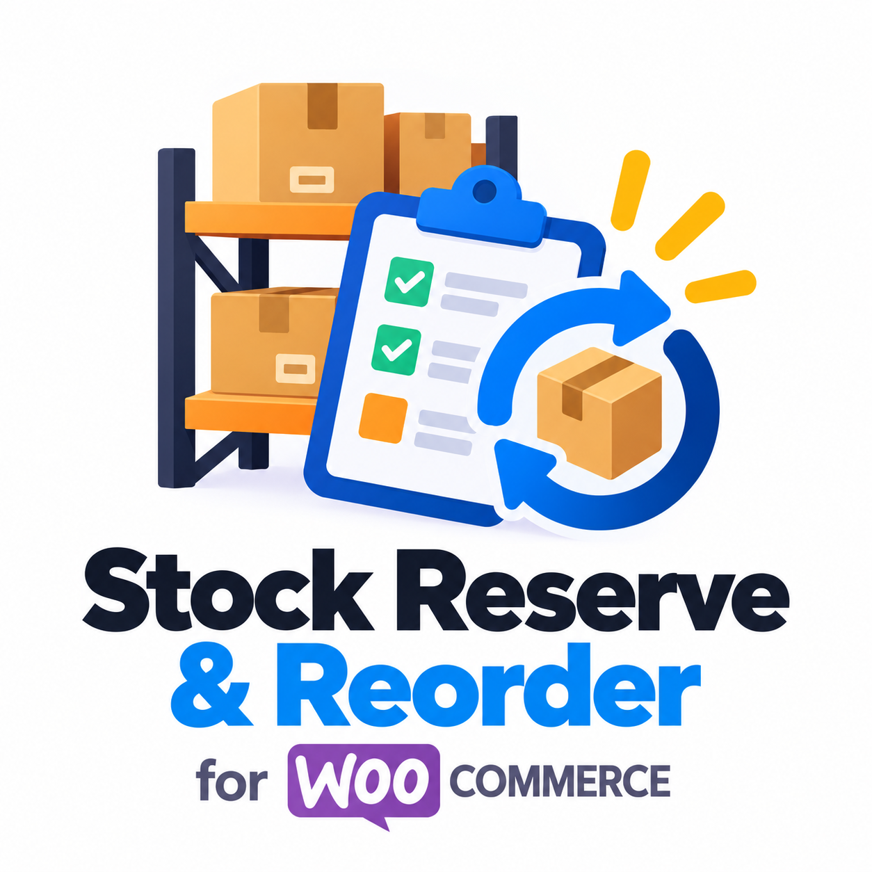Stock Reserve & Reorder для WooCommerce — фізичний залишок, резерв замовлень і точка дозамовлення