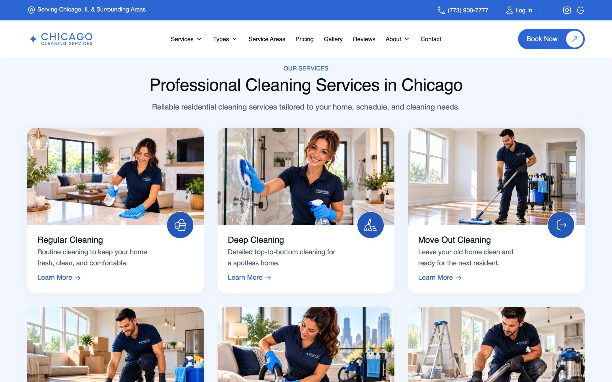 Professional Cleaning Services in Chicago block