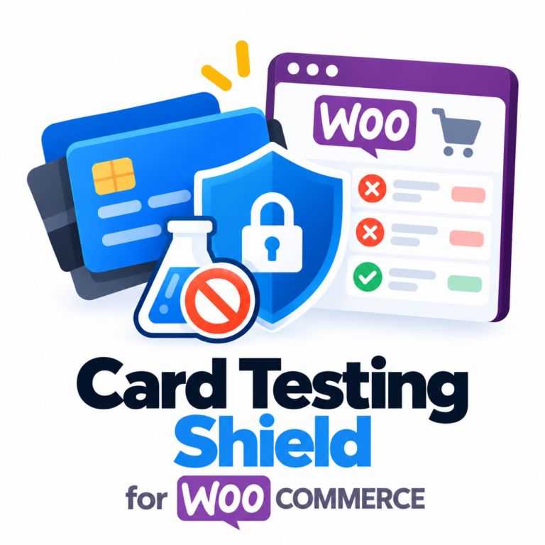 Card Testing Shield for WooCommerce — stop card testing on your checkout