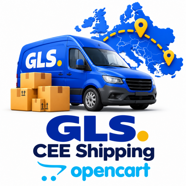 GLS CEE Shipping — a shipping module for GLS in OpenCart: home delivery and ParcelShop / ParcelLocker (MyGLS)