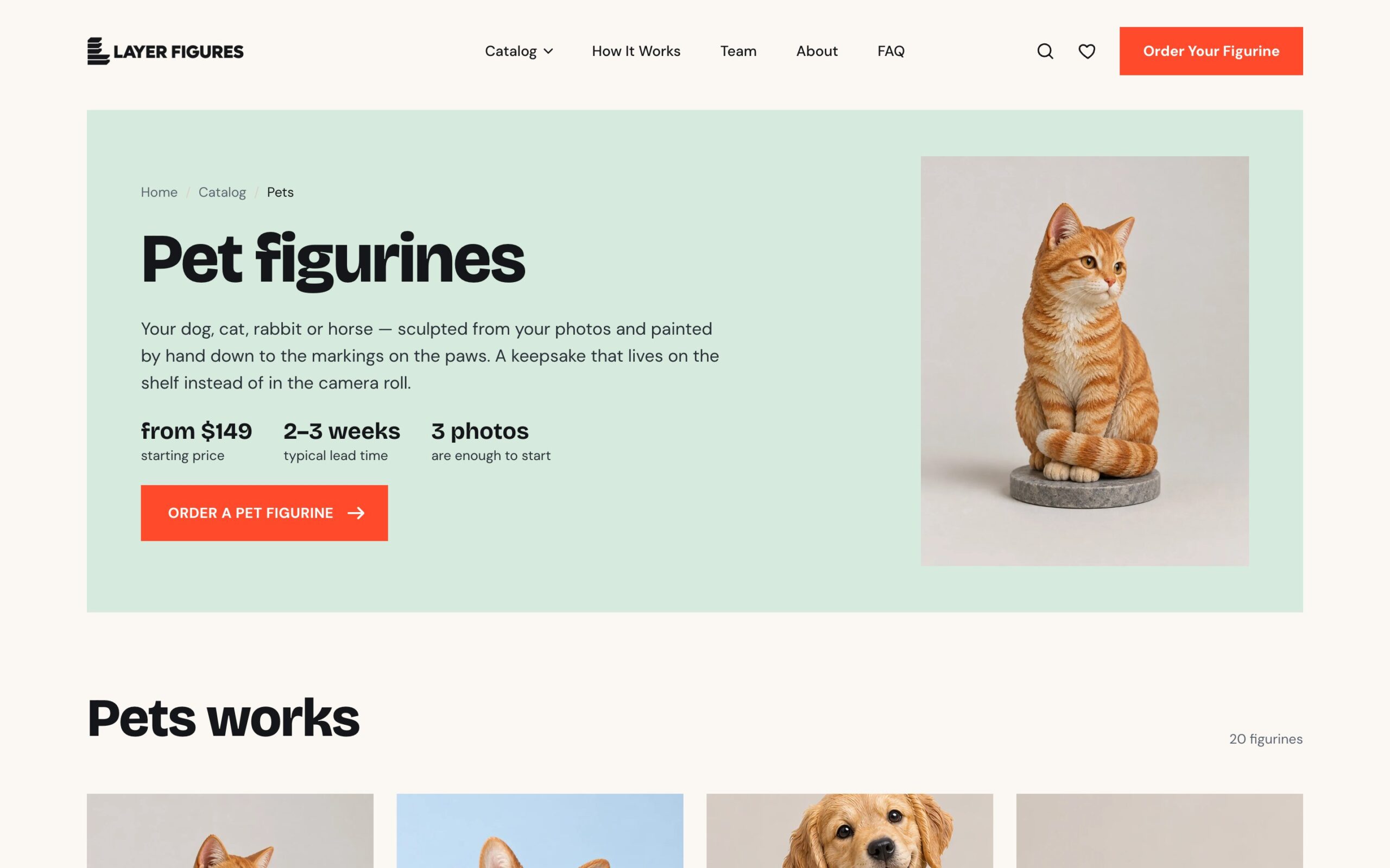 Сторінка категорії «Pet figurines»