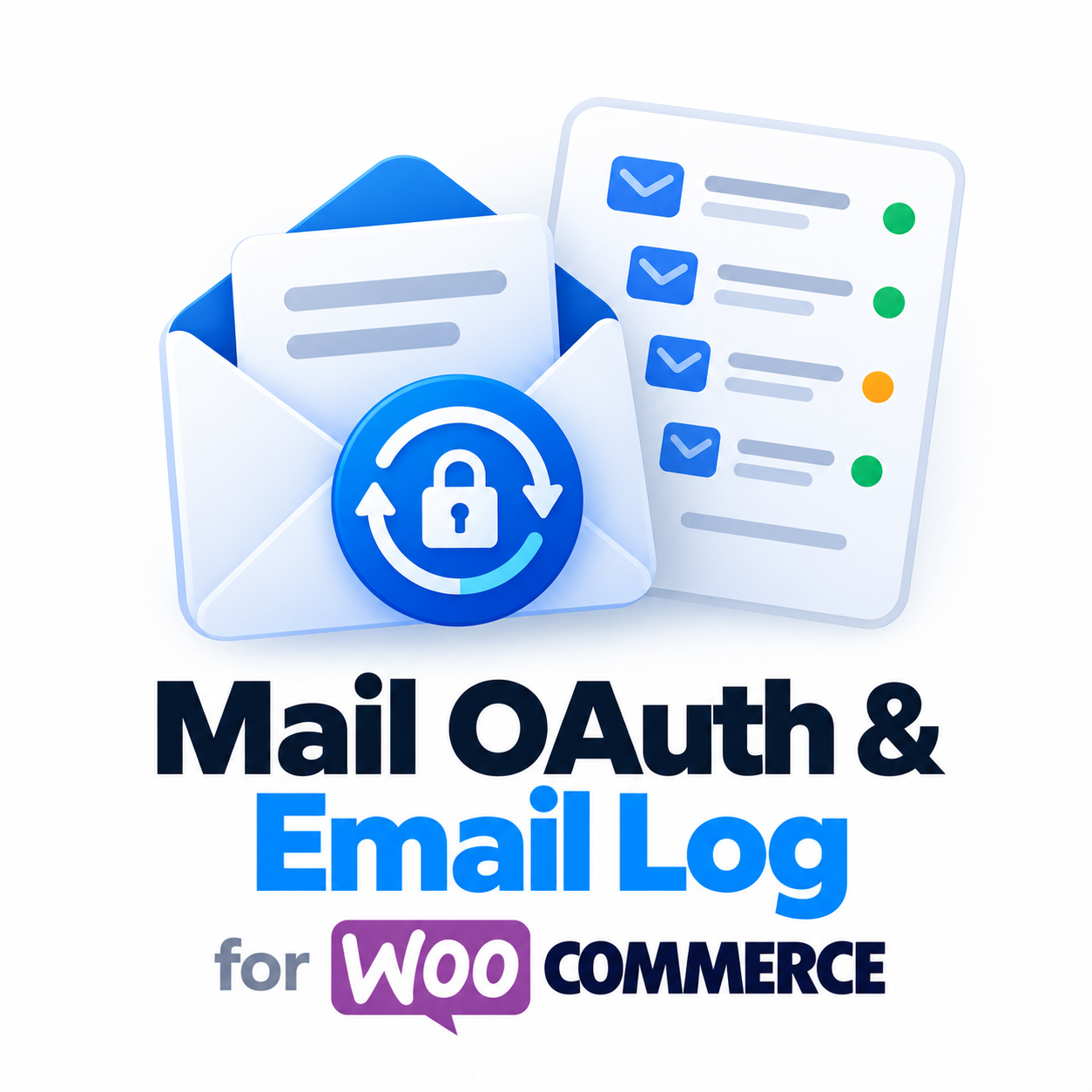 Mail OAuth & Email Log для WooCommerce — листи магазину через Microsoft 365 і Gmail та журнал листів замовлень