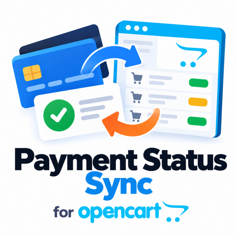 Payment Status Sync for OpenCart — match pending orders with the bank: LiqPay, monobank, WayForPay, Portmone